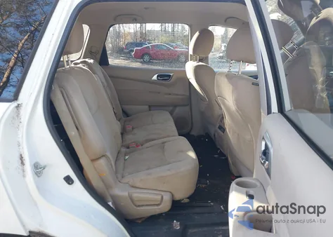 2016 Nissan Pathfinder S from USA, damaged, VIN 5N1AR2MN8GC629862